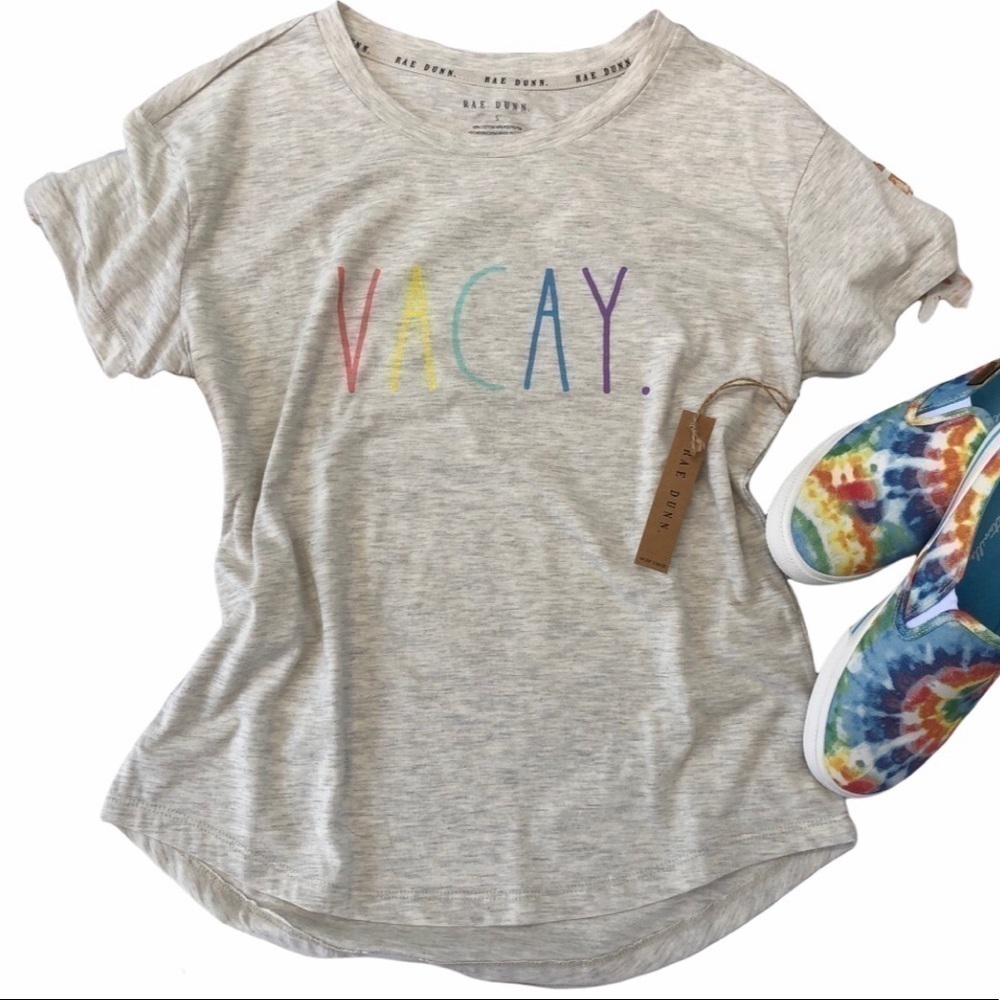 Rae Dunn VACAY Tee Small